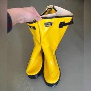 Mens Rainfair boots yellow